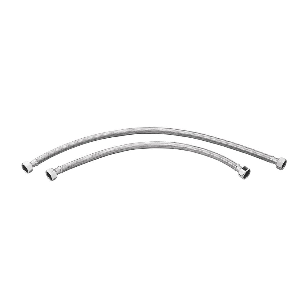 Braided Hose with 2.5 Inch Nut 450mm Long