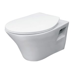 Wall Hung Closet with Soft Closing Seat Cover