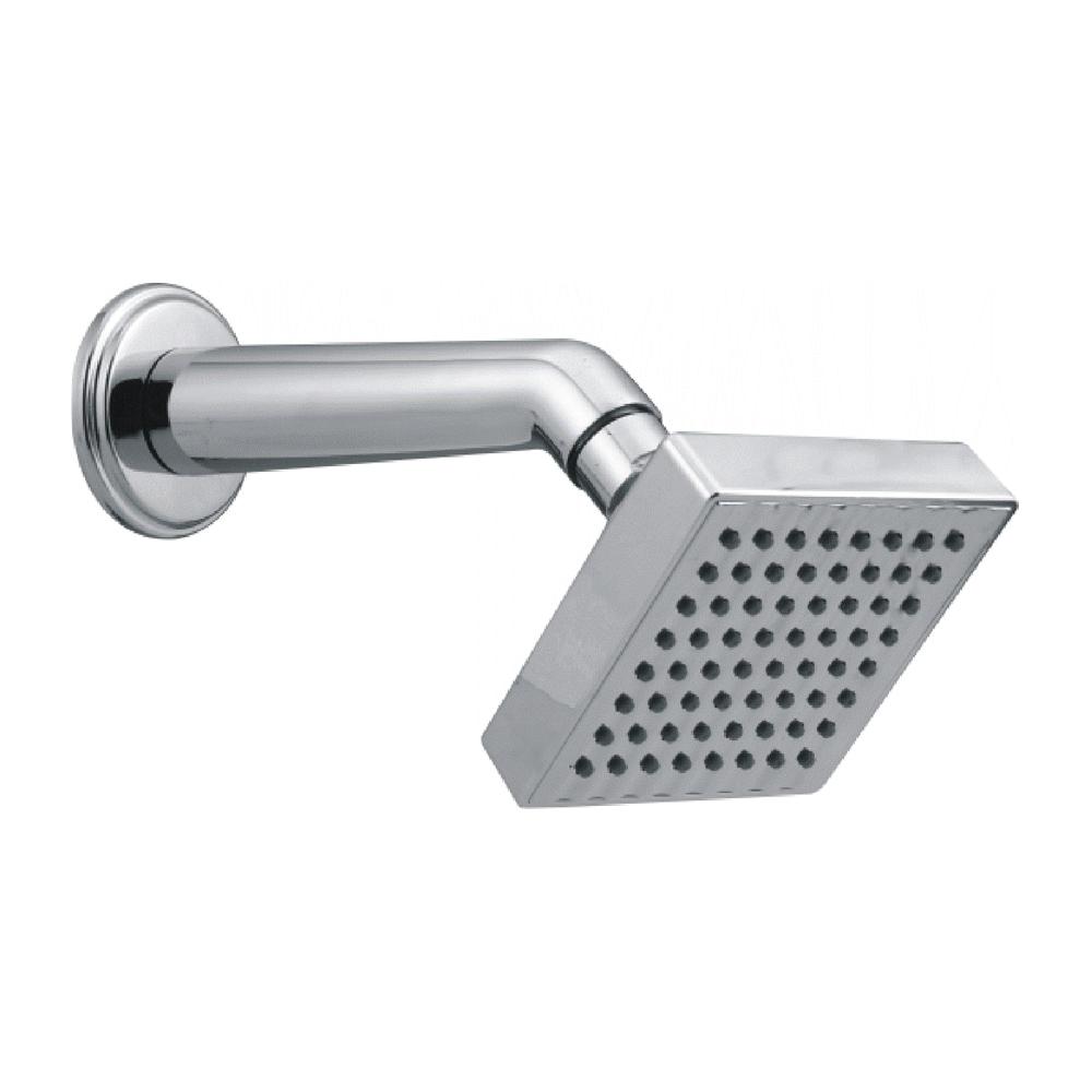 Over Head Shower With Arm & WALL FLANGE