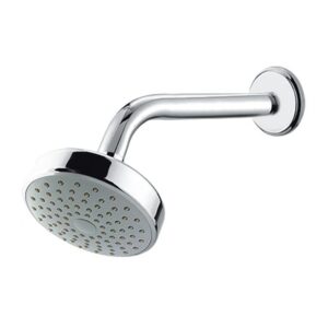 SINGLE FLOW OVER HEAD WITH BRASS PIPE & WALL FLANGE