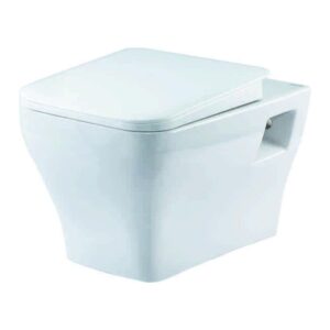 WALL HUNG CLOSET WITH SOFT CLOSING SEAT COVER