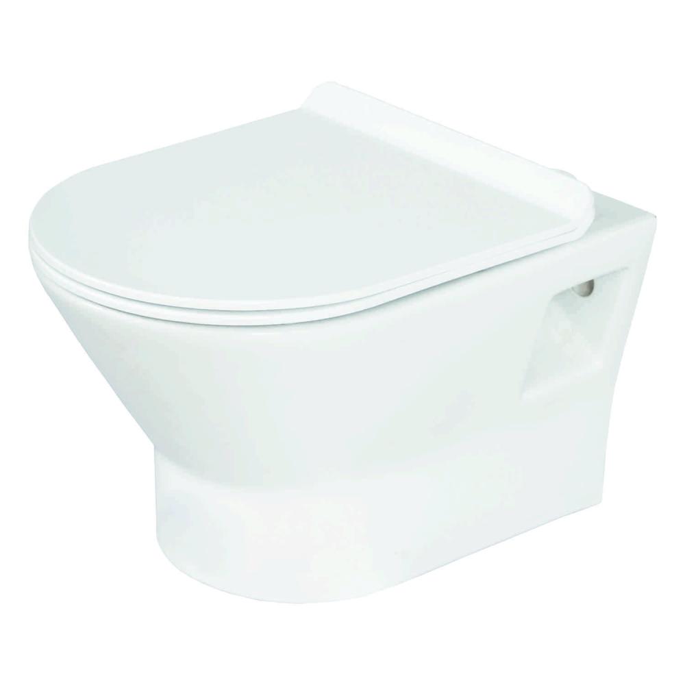 Wall Hung Closet with Soft Closing UF Seat Cover