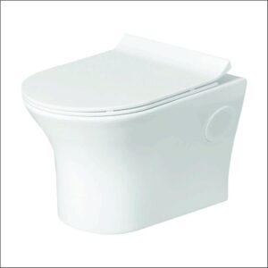 Wall Hung Closet with Soft Closing Seat Cover