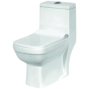 One Piece Closet ( Wash Down ) Dual Flush Fittings & Soft Closing Seat Cover