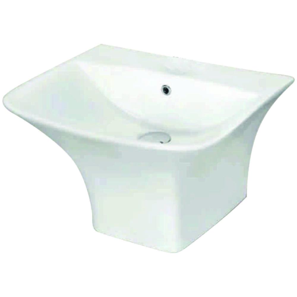 One Piece Semi Pedestal