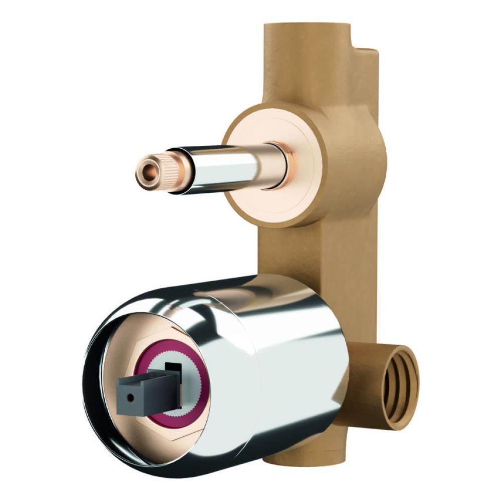 Concealed Body for Single Lever Diverter and Mixer 2 Inlet  & 2 Outlet Hi Flow(40mm Cartridge) without Exposed Part