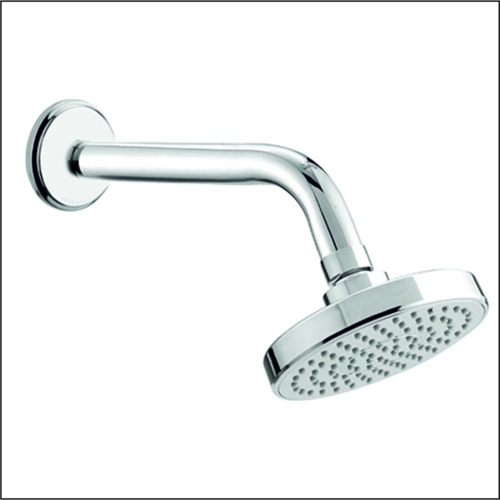 Single Flow OHS 4" with Brass Casted Pipe  Arm 9" & Wall Flange