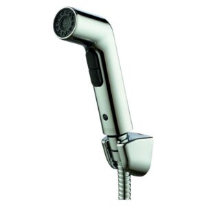 Multi Flow Health Faucet (ABS) with 1 mtr.  CP Flexible Hose (SS 304) & ABS Holder